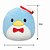 Pelúcia Squishmallows Tuxedosam Sanrio Azul 20cm Sunny 3202 Original Macia e Licenciada - Imagem 5