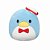 Bicho de Pelúcia Squishmallows Sanrio Tuxedosam 27cm Antialérgico com Sunny Brinquedos - Imagem 1