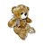 Urso de Pelúcia Chokito Chocolate com Lacinho e Coração Bordado – Fofura da Fizzy Toys - Imagem 2