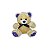 Urso de Pelúcia Max Cappuccino com Lacinho Elegante Fizzy Toys Macio e Ideal para Presentear - Imagem 1