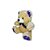 Urso de Pelúcia Max Cappuccino com Lacinho Elegante Fizzy Toys Macio e Ideal para Presentear - Imagem 3