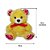 Urso de Pelúcia Caramelo Charlie com Lacinho Elegante Fizzy Toys Macio e Ideal para Presentear - Imagem 4