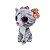 Pelúcia Ty Beanie Boo’s Gata Kiki com Lacinho Rosa e Enchimento de Fibra Siliconada - Imagem 2