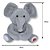 Bicho de Pelúcia Toyng Talkin Pets Achou!  48850 Elefante - Imagem 4