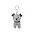 Chaveiro Cachorrinho Bart Cinza de Pelúcia – Fofo, Macio e Perfeito para Bolsas, Mochilas ou Presentes! - Imagem 2