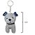 Chaveiro Cachorrinho Bart Cinza de Pelúcia – Fofo, Macio e Perfeito para Bolsas, Mochilas ou Presentes! - Imagem 5