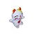 Kit 15 Gatos de Pelúcia da Sorte Brancos – Chaveiros Fofinhos com Selo INMETRO e Toque Macio! - Imagem 4