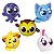 Kit 5 Bonecos Bolofofos Vinil – Coleção Completa Líder Brinquedos com Personagens Fofinhos e Coloridos! - Imagem 1