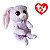 Bicho de Pelúcia Ty Beanie Bellies Hyacinth 47354 – Coelhinha Fofa da Toyng para Abraçar e Colecionar! - Imagem 3