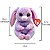 Bicho de Pelúcia Ty Beanie Bellies Hyacinth 47354 – Coelhinha Fofa da Toyng para Abraçar e Colecionar! - Imagem 5