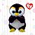 Bicho de Pelúcia Ty Beanie Bellies Neve 47354 – Pinguim Fofo da Toyng para o Inverno o Ano Inteiro! - Imagem 4