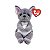 Bicho de Pelúcia Ty Beanie Bellies Wilfred – Cachorrinho Cinza Fofo da Toyng com Olhos Brilhantes! - Imagem 1