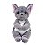 Bicho de Pelúcia Ty Beanie Bellies Wilfred – Cachorrinho Cinza Fofo da Toyng com Olhos Brilhantes! - Imagem 2
