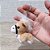 Kit com 6 Cavalos de Pelúcia Chaveiro Bege – Lembrancinha Fofa e Divertida para Presentear! - Imagem 2