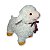 Ovelha de Pelúcia Fizzy Toys FE7017 Creme Sereno - Imagem 2