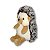 Porco-Espinho de Pelúcia Creme Marlin Fofo, Macio e Antialérgico para Crianças, Presente e Decoração Delicada - Imagem 2