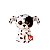 Bicho de Pelúcia Ty Beanie Boos 44098 Dálmata Luther - Imagem 1