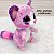 Bicho de Pelúcia Ty Beanie Boos 44098 Lêmure Becca - Imagem 3
