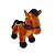 Cavalo de Pelúcia Fizzy Toys FC2831 Marrom Trovão - Imagem 2