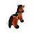 Cavalo de Pelúcia Fizzy Toys FC2831 Marrom Trovão - Imagem 4