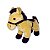 Cavalo de Pelúcia Fizzy Toys FC2831 Caramelo Valente - Imagem 1