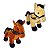 Kit 2 Cavalos de Pelúcia Fizzy Toys FC2831 Trovão e Valente - Imagem 3