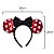 Tiara da Minnie com Lantejoulas Clássica Taimes Acessório Infantil Brilhante para Fantasias e Festas - Imagem 6