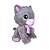 Gato de Pelúcia Fizzy Toys FC2824 Cinza Misty - Imagem 2
