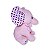 Elefante de Pelúcia Rosa Bebê Fizzy Toys Nelly em Tecido Plush Macio para Crianças, Presente e Decoração - Imagem 4