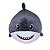 Tubarão de Pelúcia Fizzy Toys Sharky Super Macio e Antialérgico para Crianças, Presente ou Decoração - Imagem 2