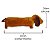 Cachorro Salsicha Pelúcia Dachshund Fizzy Toys FC2854 Dash - Imagem 6