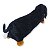 Cachorro Salsicha Pelúcia Dachshund Fizzy Toys FC2854 Wiener - Imagem 4