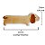 Cachorro Salsicha de Pelúcia Plush Dachshund Marrom Claro Fizzy Toys Duke Macio e Fofo para Crianças e Presente - Imagem 6