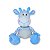 Girafa de Pelúcia Azul Plush Fizzy Toys Leo Macia e Antialérgica para Crianças, Presente e Decoração - Imagem 1