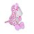 Girafa de Pelúcia Rosa Plush Fizzy Toys Olivia Macia e Antialérgica para Crianças, Presente e Decoração - Imagem 4