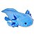 Axolote de Pelúcia Fizzy Toys FE7397 Azul Marble - Imagem 1