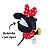 Bolsa de Pelúcia Minnie Mouse Taimes DXT9005-MK6 Acessório Infantil Macio e Original com Alça para Passeio - Imagem 4