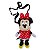Bolsa de Pelúcia Minnie Mouse Taimes DXT9005-MK6 Acessório Infantil Macio e Original com Alça para Passeio - Imagem 1
