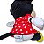 Bolsa de Pelúcia Minnie Mouse Taimes DXT9005-MK6 Acessório Infantil Macio e Original com Alça para Passeio - Imagem 5