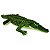 Crocodilo Realista de Pelúcia Fofy Toys Bicho de Pelúcia Macio Infantil 100cm - Imagem 2