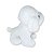 Cachorro de Pelúcia Branco Fofy Toys Super Fofo e Macio para Presentear ou Decorar Ambientes - Imagem 5