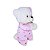 Urso de Pelúcia Rosa Grande Fofy Toys Que Reza o Pai Nosso Fofo e Delicado para Presentear - Imagem 4
