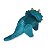 Tricerátops de Pelúcia Verde Escuro Tricky Fofy Toys com Detalhes em Tecido Fofo e Divertido - Imagem 5