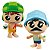 2 Bonecos Colecionáveis Fandom Box Turma Chaves em Acapulco - Imagem 2