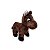 Cavalo de Pelúcia com Chaveiro Super Fofo e Macio Ideal para Mochilas, Bolsas ou Presentes - Imagem 1