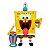 Boneco Colecionável Fandom Box Classic Bob Esponja Com Gary 3508 Edição Especial 25 Anos - Imagem 3