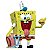 Boneco Colecionável Fandom Box Classic Bob Esponja Com Gary 3508 Edição Especial 25 Anos - Imagem 4