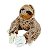 Bicho-Preguiça de Pelúcia Dengo Fizzy Toys Super Fofo e Macio para Presentear ou Decorar - Imagem 3
