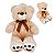 Urso de Pelúcia Grande Fizzy Toys Cor Cappuccino Nimbus - Imagem 1