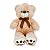 Urso de Pelúcia Grande Fizzy Toys Cor Cappuccino Nimbus - Imagem 2